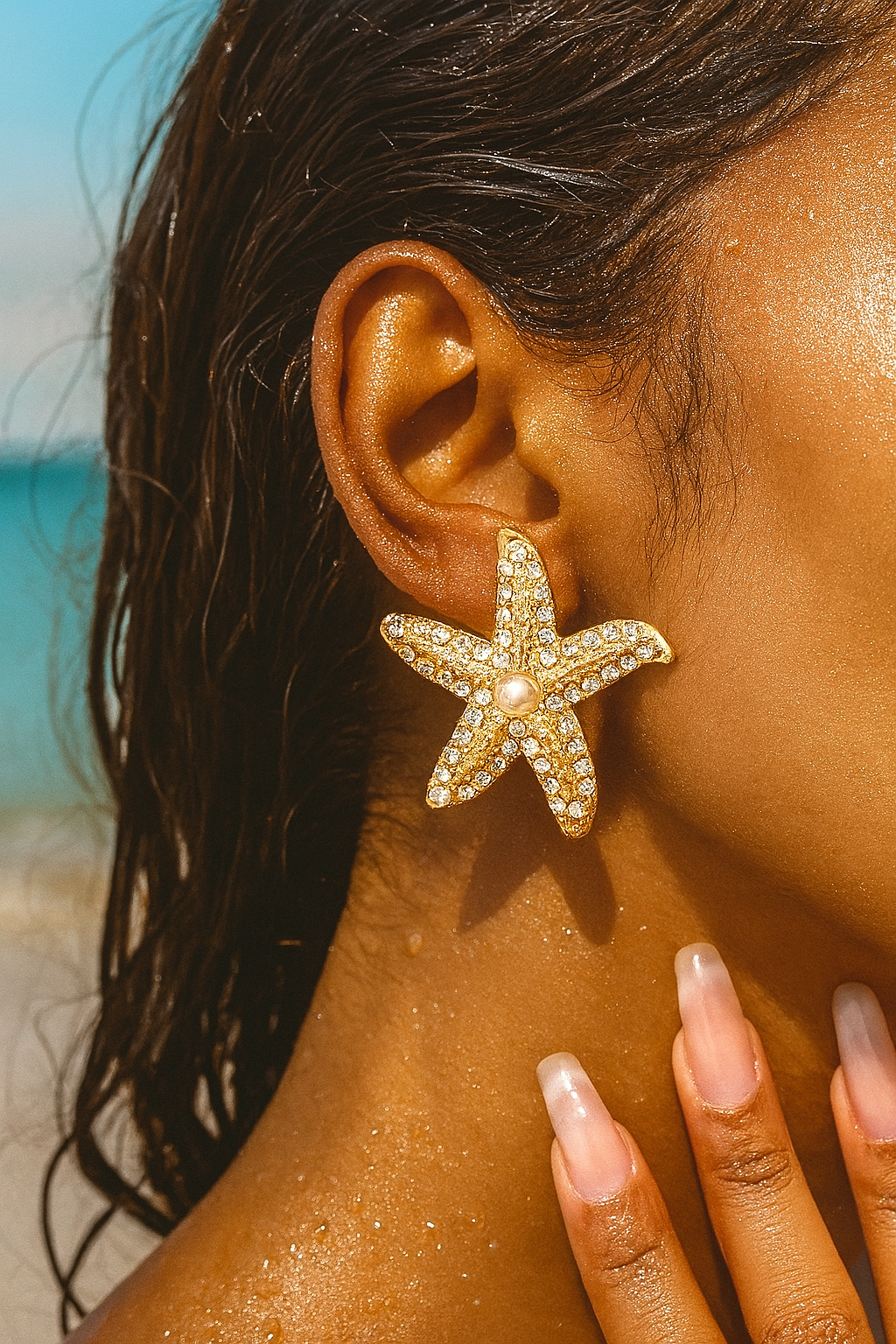 ORECCHINI STELLA MARINA ORO